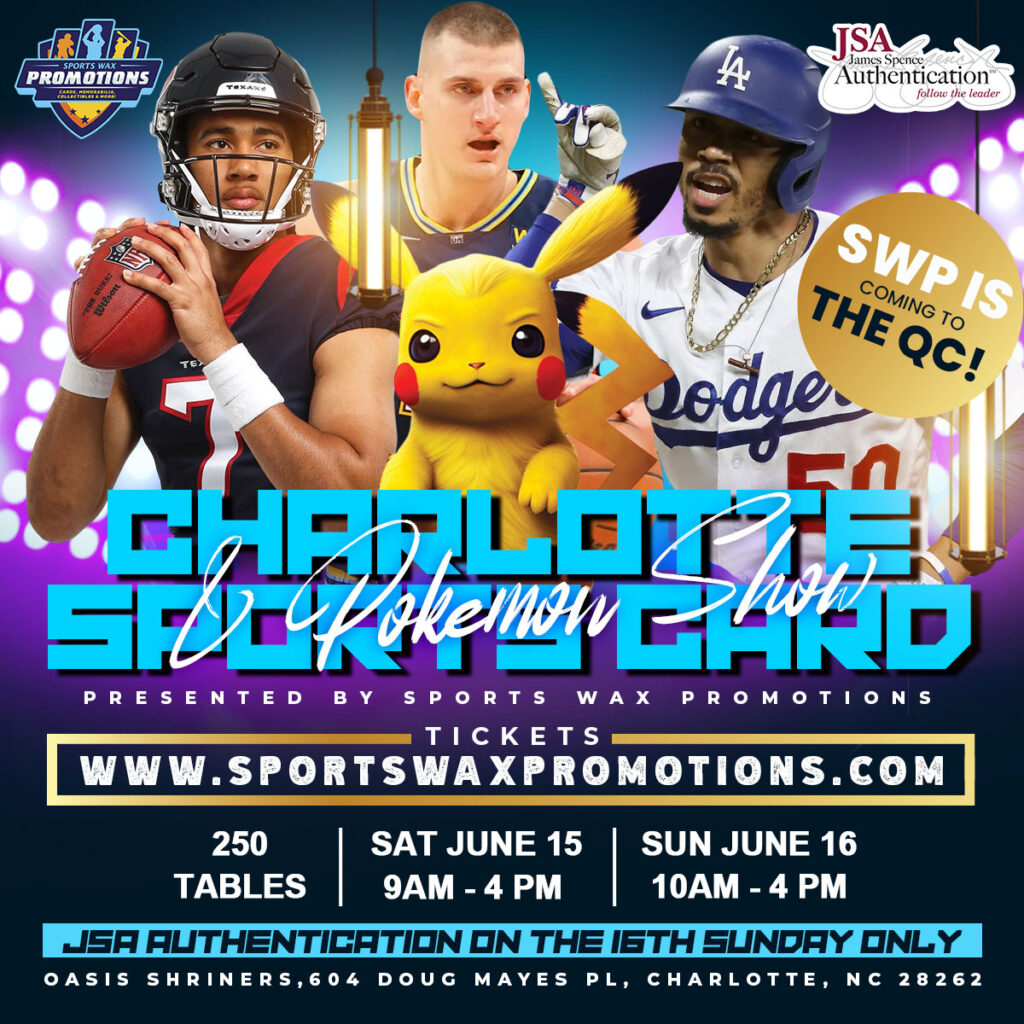 Charlotte Sports Card Pokemon Show